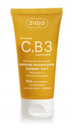 Ziaja witamina C.B3 krem na dzień poranny shot
