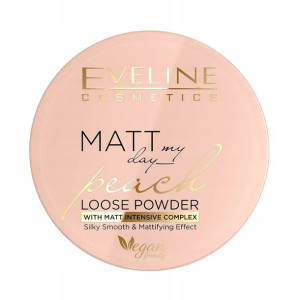 EVELINE MATT MY DAY PEACH Sypki puder vegan 6g