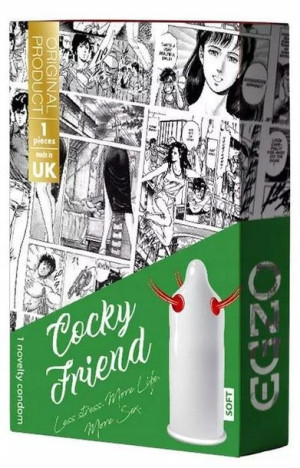 EGZO Cocky Friend Prezerwatywy z WYPUSTKAMI