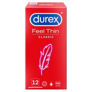 DUREX Feel Thin Classic cienkie prezerwatywy 12szt