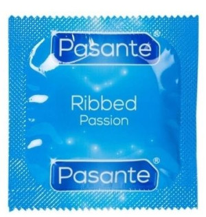 PREZERWATYWY Pasante Ribbed 50 szt PRĄŻKI
