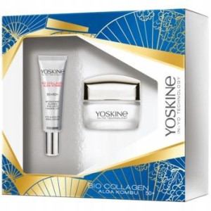 Zestaw twarz Yoskine Bio Collagen Alga Kombu 50+