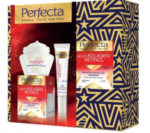 Zestaw Perfecta Multikolagen Retinol Kremów 50+