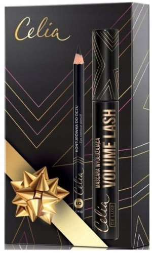 Celia Zestaw Prezentowy Volume Lash Maskara+kontur