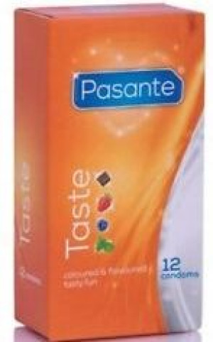 Pasante prezerwatywy smakowe sex oralny Taste 12op