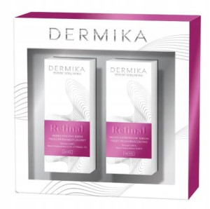 Dermika Zestaw Prezentowy Retinal Krem Serum Noc