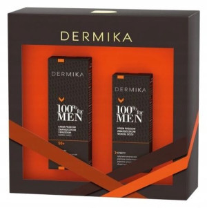 Dermika Zestaw prezentowy for 50+ 100% 15ml 50ml