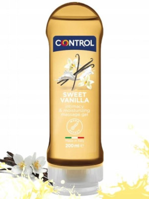 CONTROL WANILIA żel intymny MASAŻ ROZGRZEWA 200 ml