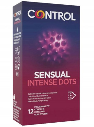 Prezerwatywy z wypustkami CONTROL SENSUAL INTENSE