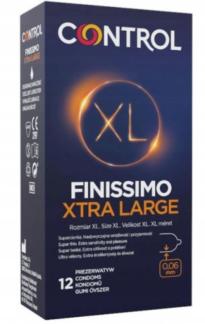 Prezerwatywy-Control Finissimo Xtra Large 12"
