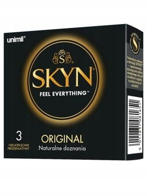 UNIMIL SKYN ORIGINAL Prezerwatywy - 3 sztuki