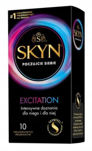 Unimil SKYN EXCITATION Wypustki - Chłodzące 10 szt