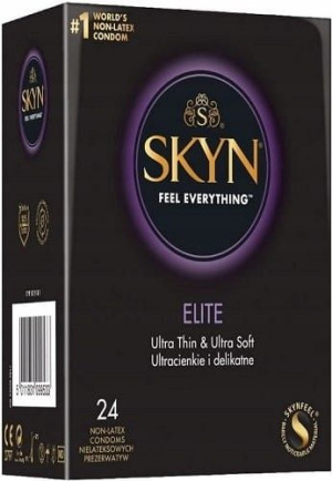 Prezerwatywy Unimil Skyn Elite 24 Szt Nielateksowe