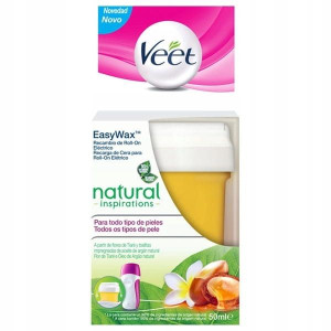 Veet wkład roll-on z woskiem nogi i ciało Natural
