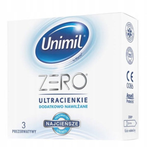 Prezerwatywy UNIMIL ZERO - 3 szt.