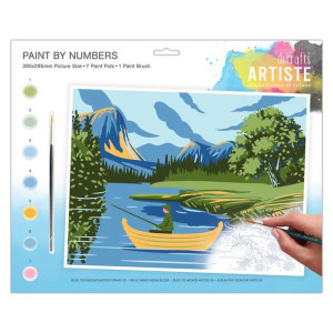 Duży zestaw do malowania-Artiste - Lakes&Mountains dpCraft