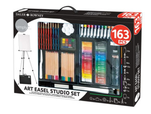 Zestaw ze sztalugą 163 elementów Simply Art  Fila