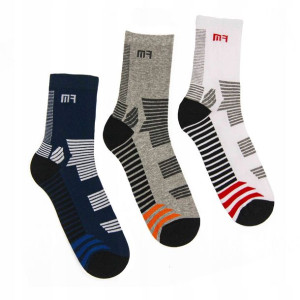 MORAJ Skarpety Męskie Bawełniane 3PARY SOCKS 35-38