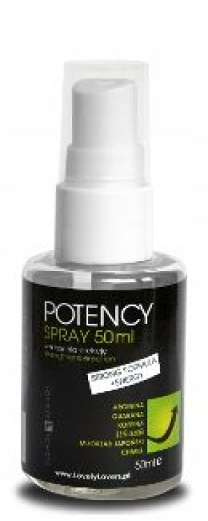 Potency Spray 50ml Szybka Długa Erekcja Potencja