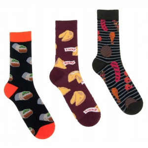 MORAJ Skarpety Casual Śmieszne 3-PARY SOCKS 39-42