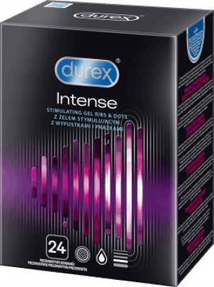 Prezerwatywy Durex Intense Orgasmic 24 Szt.