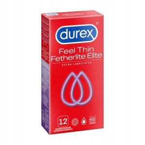 Prezerwatywy DUREX Fetherlite Elite 12 szt cienkie