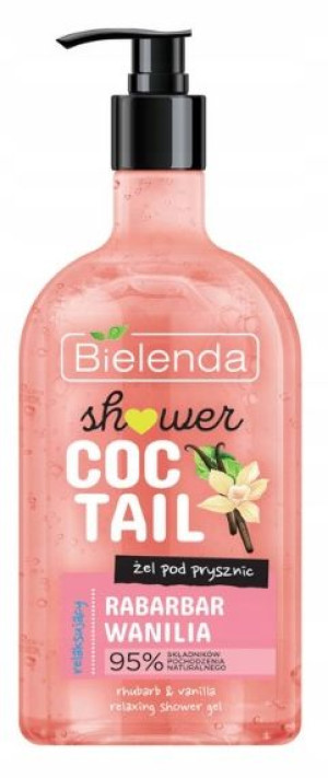 Bielenda Shower Coctail żel Rabarbar 400 ml