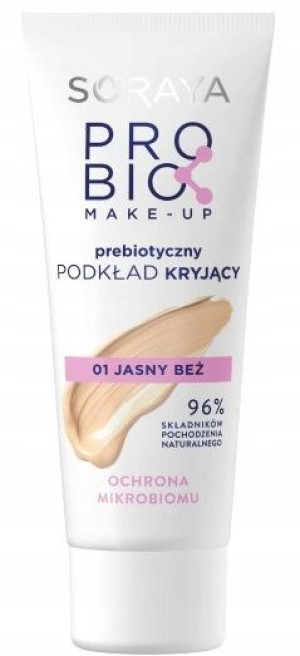 SORAYA ProBio Make-up podkład 01 jasny beż