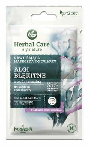 Herbal Care Maseczka nawilżająca ALGI BŁĘKITNE