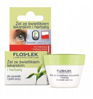 FLOS-LEK Żel ze świetlikiem i herbatą pod oczy 10g