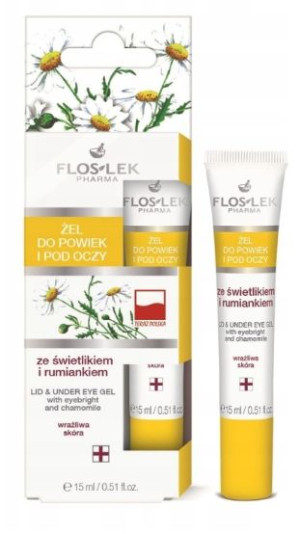 Flos-Lek Żel ze świetlikiem pod oczy 15ml
