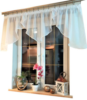 Firana lambrekin woal 75 x 300 cm