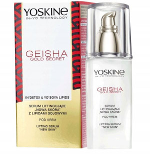 YOSKINE GEISHA SERUM liftinguje twarz szyja dekolt