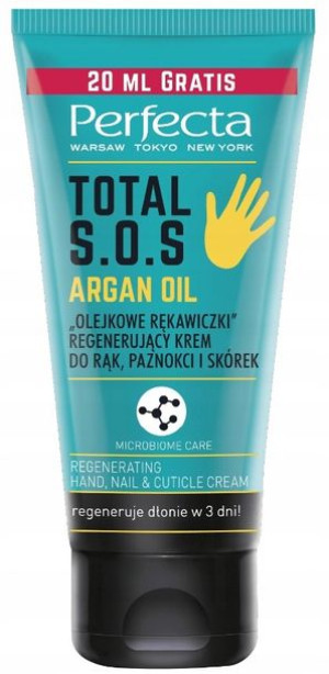 Perfecta Total S.O.S. Olejkowe rękawiczki krem