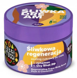 Regenerujący Peeling Do Ciała Śliwka I Cynamon