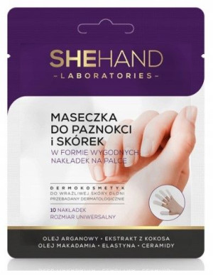 SheHand MASECZKA DO PAZNOKCI i SKÓREK dla 2 dłoni