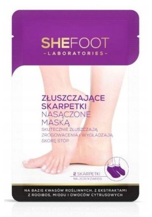 SheFoot ZŁUSZCZAJĄCE SKARPETKI wygładzające stóp