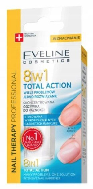 Eveline Odżywka do Paznokci Total Action 8w1