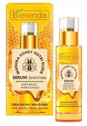 BIELENDA MANUKA HONEY NUTRI ELIXIR serum dzień/noc