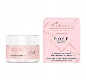 Bielenda Rose Quartz Krem nawilżająco-rozświetlają