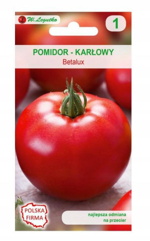 Pomidor BETALUX gruntowy karłowy nasiona 0,5g