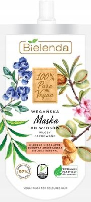BIELENDA Pure Vegan MASKA DO WŁOSÓW farbowanych