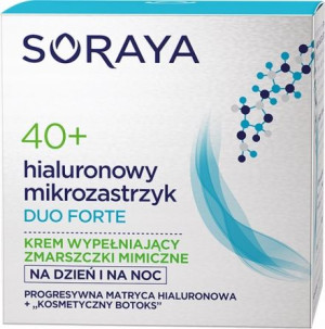 SORAYA DUO FORTE Hialuronowy Mikrozastrzyk 40+ kre
