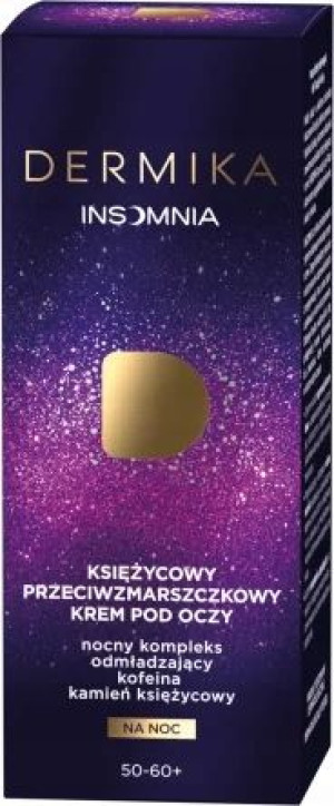 Dermika Insomnia 50-60+ księżycowy krem pod oczy