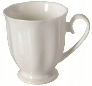 Kubek porcelanowy Diana 300ml biały 62943