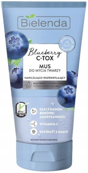Bielenda Blueberry Mus do mycia twarzy 135g