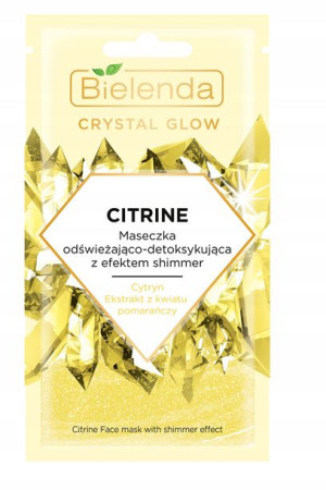 BIELENDA Crystal Glow Maseczka CITRINE