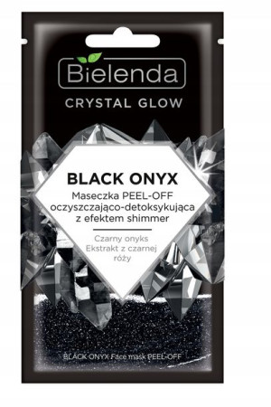 BIELENDA Crystal Glow Maseczka PEEL-OFF BLACK ONYX