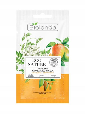 Bielenda ECO NATURE Maseczka Nawilżająco - Kojąca