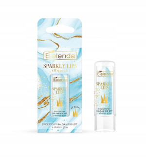 BIELENDA Sparkly Brokatowy balsam do ust ELF QUEEN